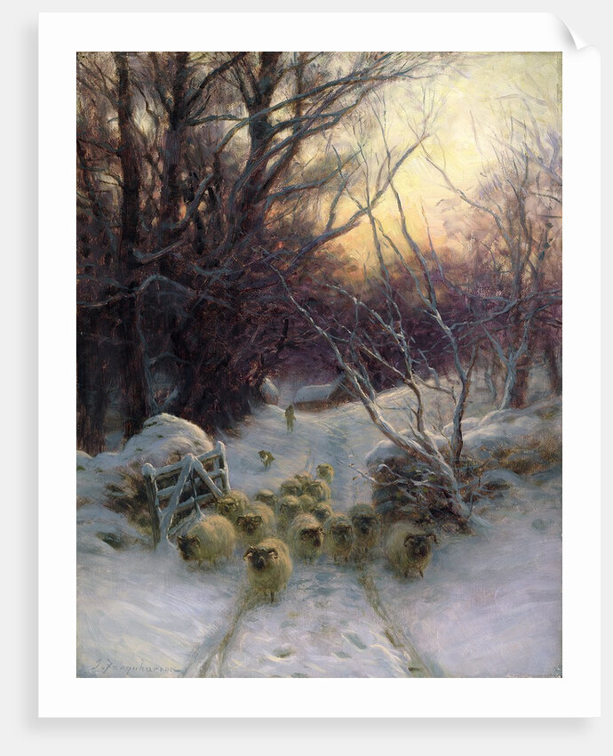 The Sun had closed the Winter Day, 1904 by Joseph Farquharson