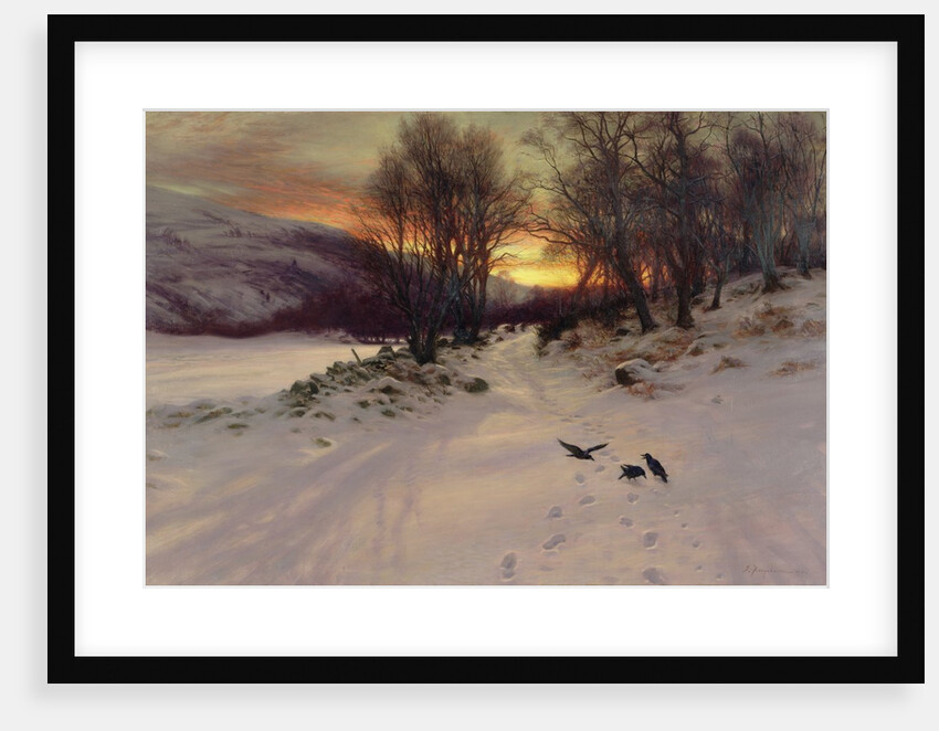 When the West with Evening Glows, 1901 by Joseph Farquharson