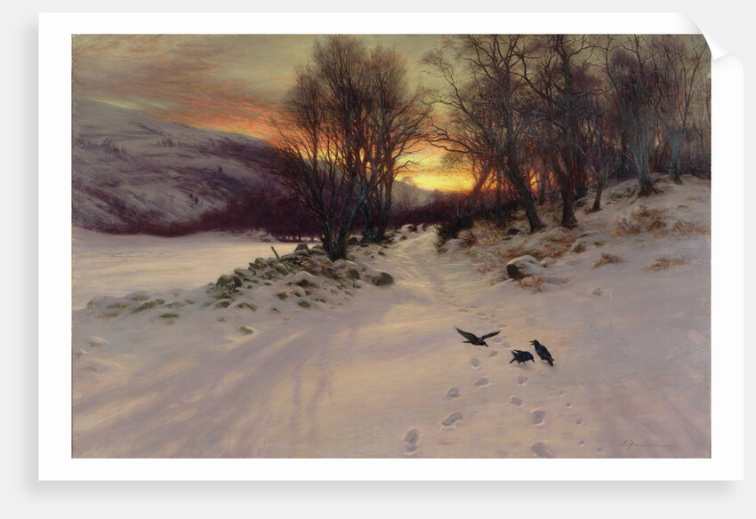 When the West with Evening Glows, 1901 by Joseph Farquharson