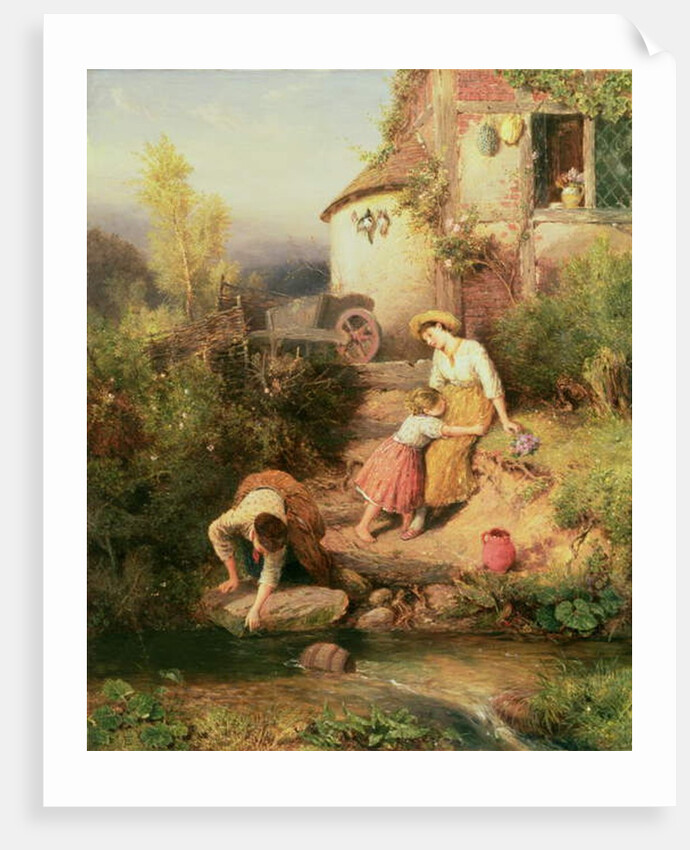 The Brook, 1874 by Myles Birket Foster