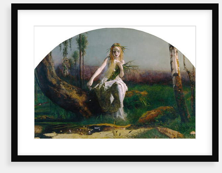 Ophelia, 1852 by Arthur Hughes