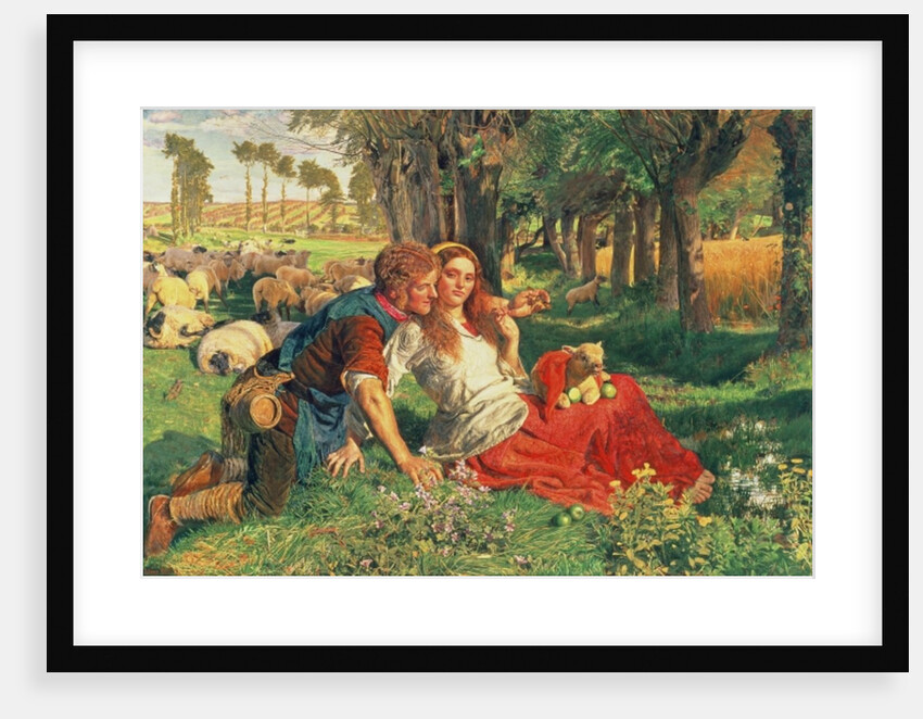 The Hireling Shepherd, 1851 by William Holman Hunt