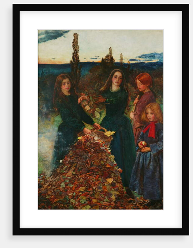 Autumn Leaves, 1856 by John Everett Millais