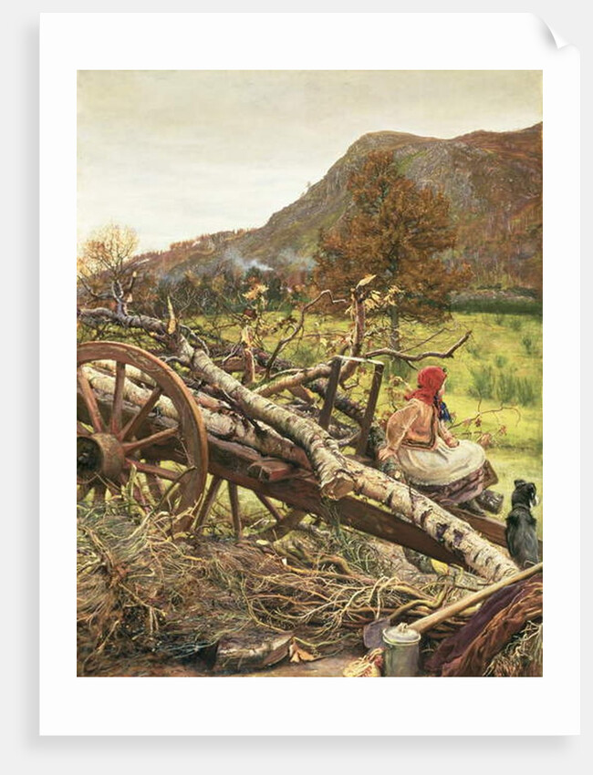 Winter Fuel, 1873 by John Everett Millais