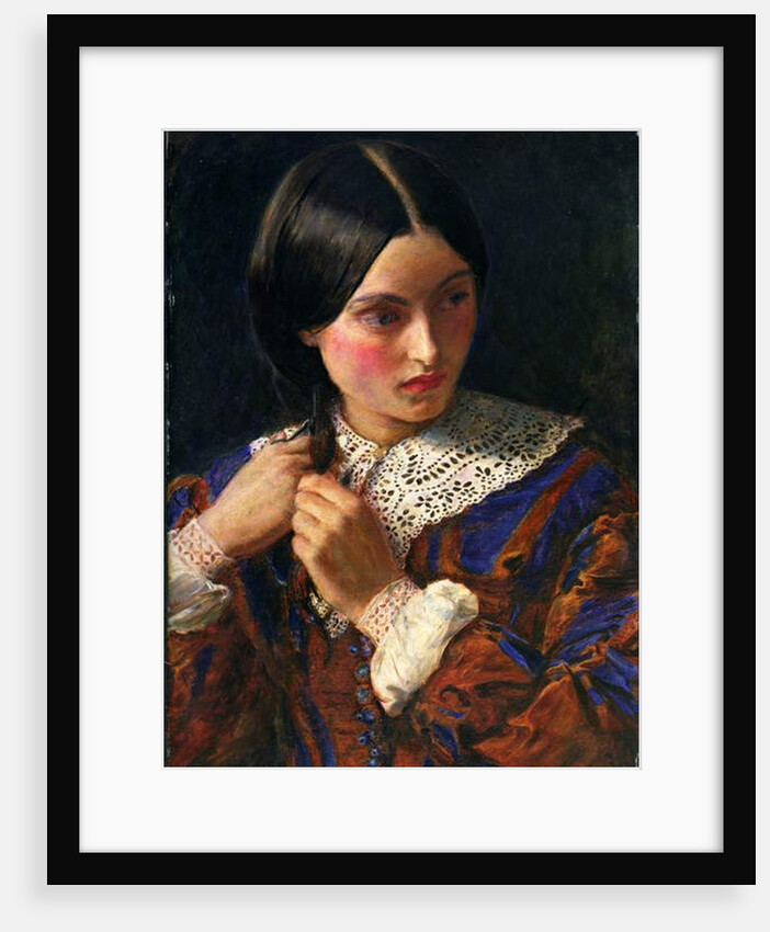Only a Lock of Hair, c.1857-58 by John Everett Millais