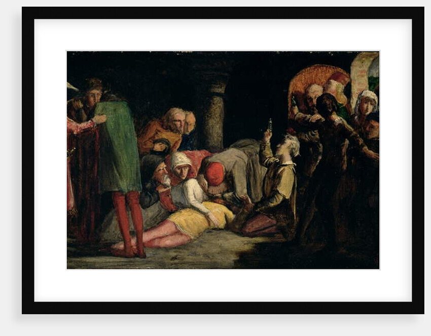 The Death of Romeo and Juliet, c.1848 by John Everett Millais