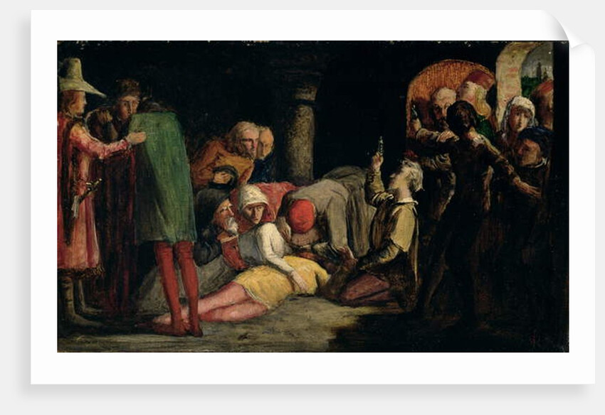 The Death of Romeo and Juliet, c.1848 by John Everett Millais