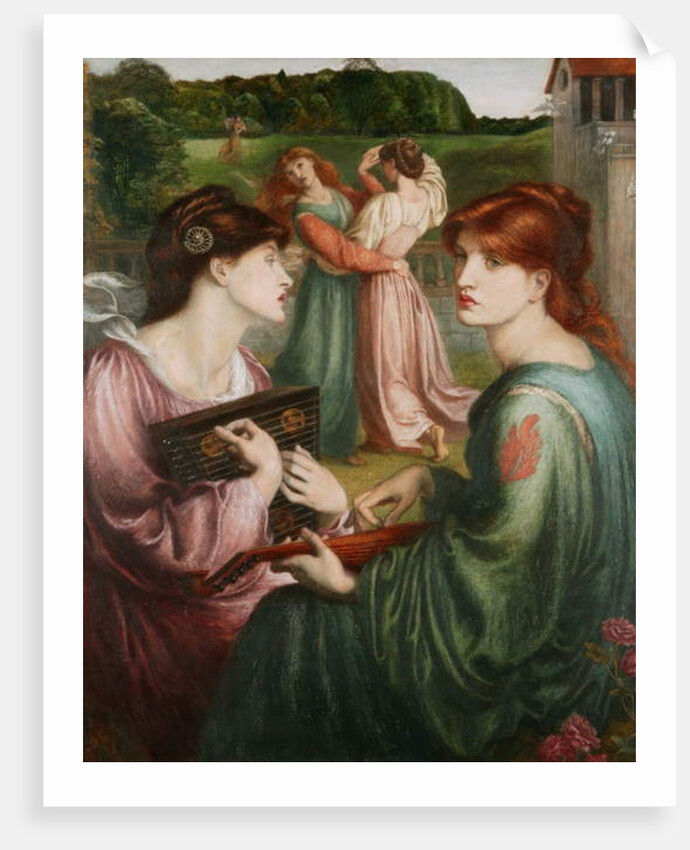 The Bower Meadow, 1850-72 by Dante Gabriel Charles Rossetti