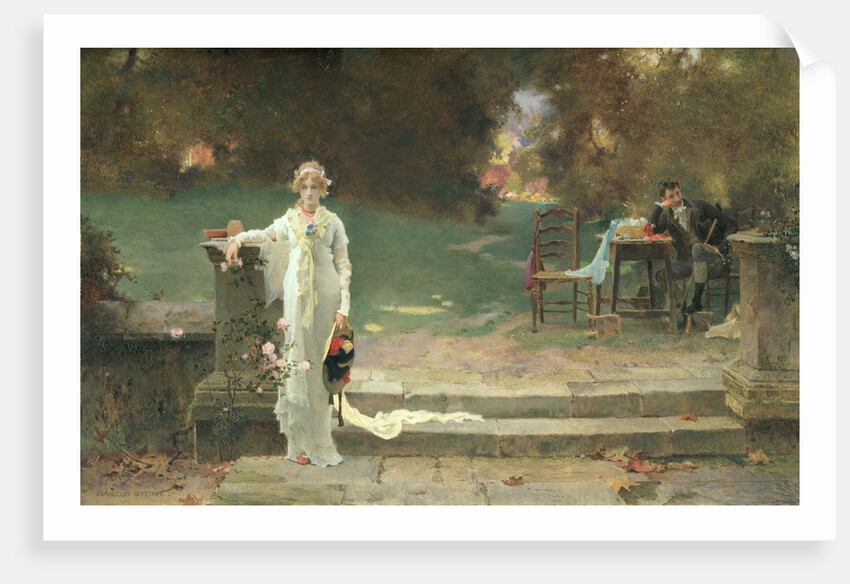 A Passing Cloud, 1891 by Marcus Stone