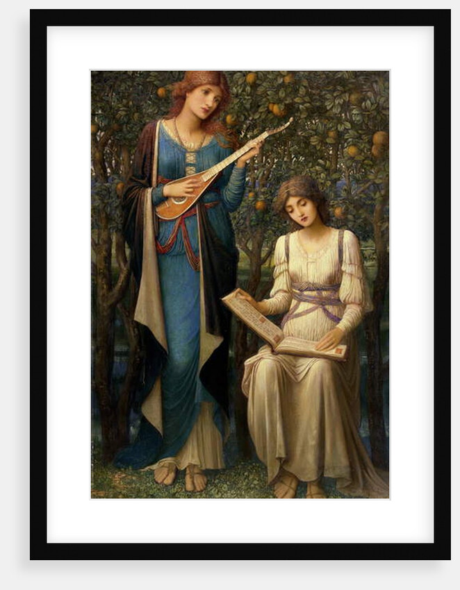 When Apples were Golden and Songs were Sweet but Summer had Passed Away, c.1906 by John Melhuish Strudwick