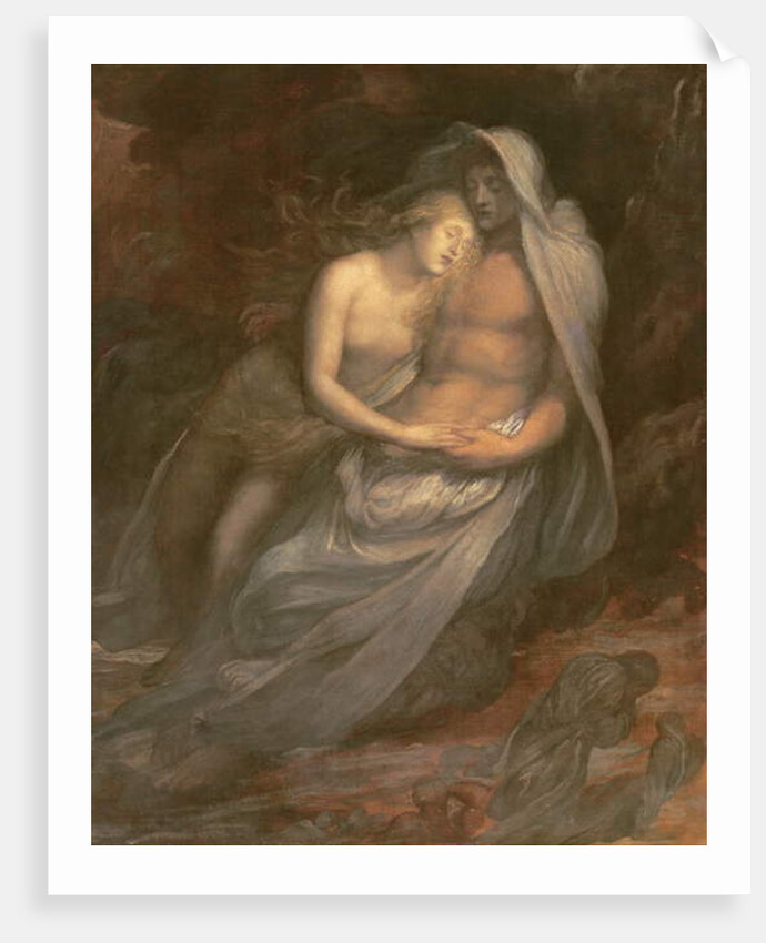 Paolo and Francesca, 1870 by George Frederic Watts