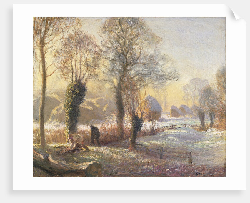 Winter Morning, 1906 by George Clausen