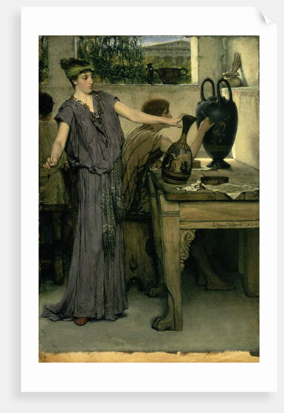 Etruscan Vase Painters, 1871 by Lawrence Alma-Tadema