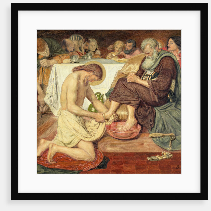 Jesus Washing Peter's Feet, 1876 by Ford Madox Brown