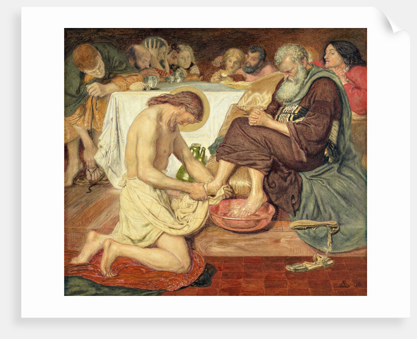 Jesus Washing Peter's Feet, 1876 by Ford Madox Brown