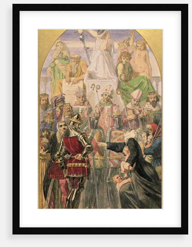 Study for `The Spirit of Justice' by Ford Madox Brown