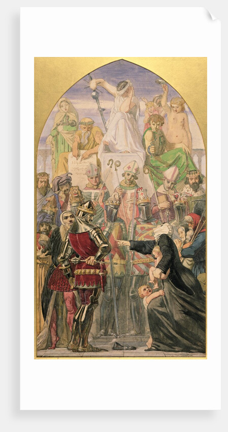 Study for `The Spirit of Justice' by Ford Madox Brown