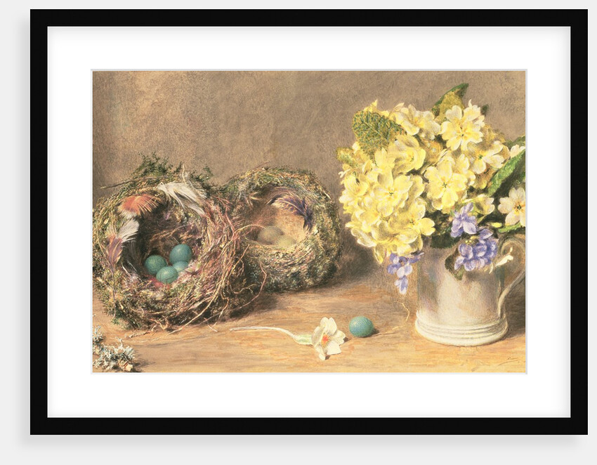 Spring Flowers and Birds' Nests, c.1830 by William Henry Hunt