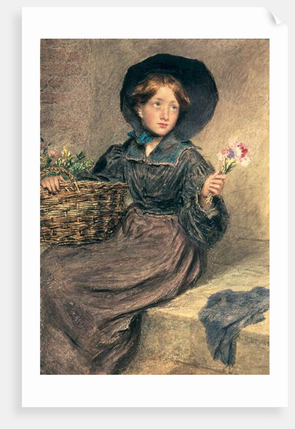 The Flower Girl, 1833 by William Henry Hunt