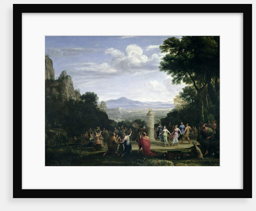 The Adoration of the Golden Calf, 1660 by Claude Lorrain
