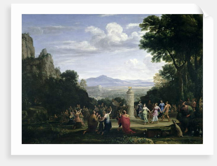 The Adoration of the Golden Calf, 1660 by Claude Lorrain