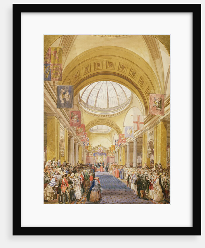 Visit of Queen Victoria to the Royal Exchange, Manchester in 1851 by Edmund Walker