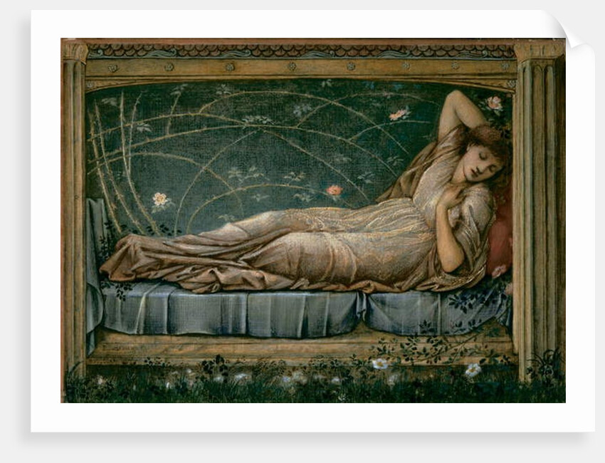The Sleeping Beauty, 1871 by Edward Coley Burne-Jones