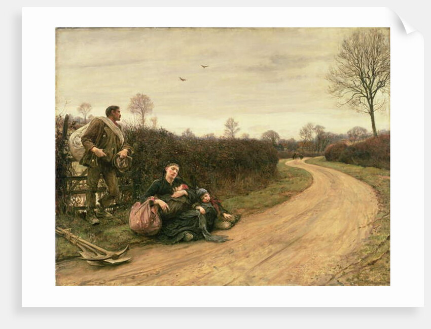Hard Times, 1885 by Hubert von Herkomer