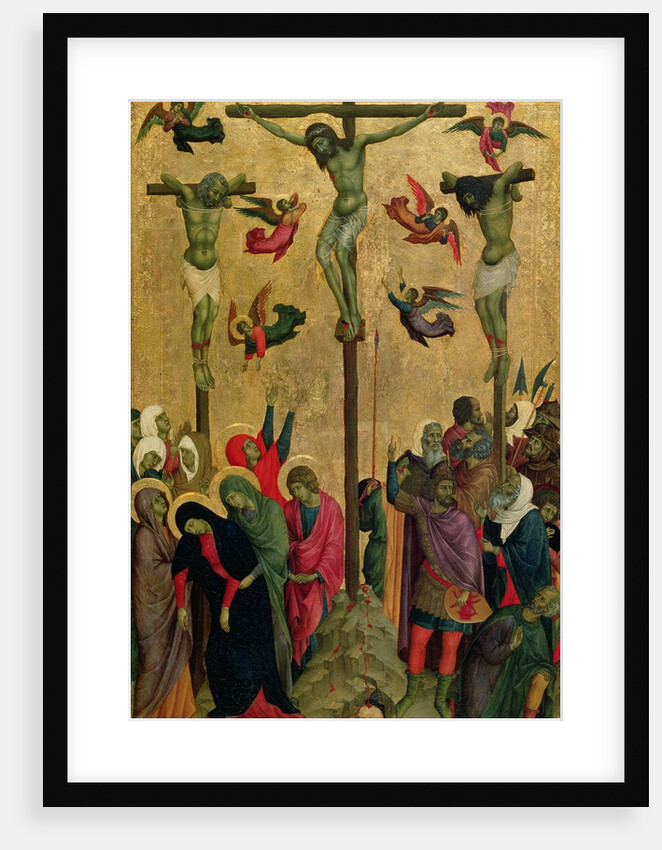 The Crucifixion, c.1315-30 by Duccio di Buoninsegna