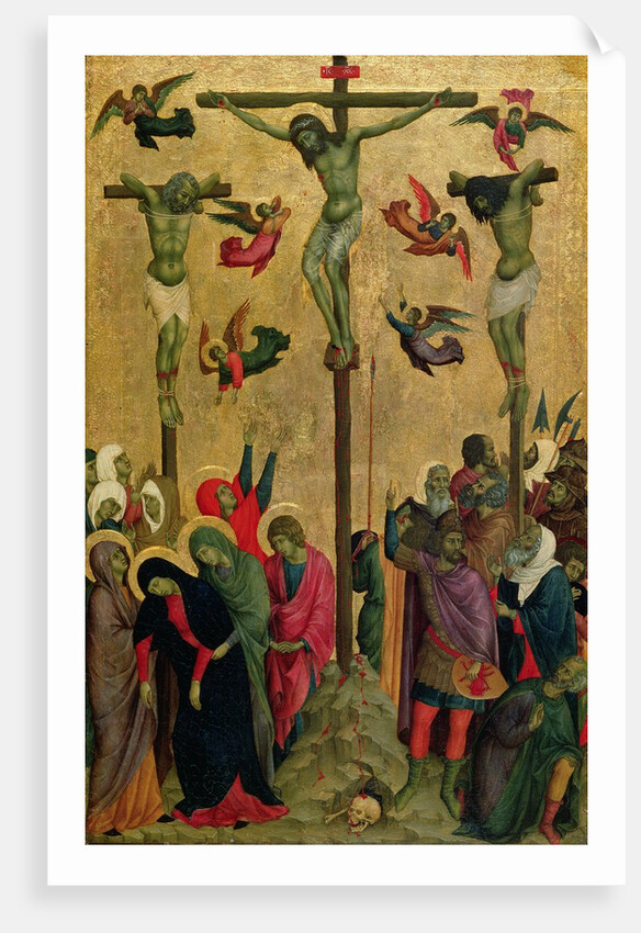 The Crucifixion, c.1315-30 by Duccio di Buoninsegna
