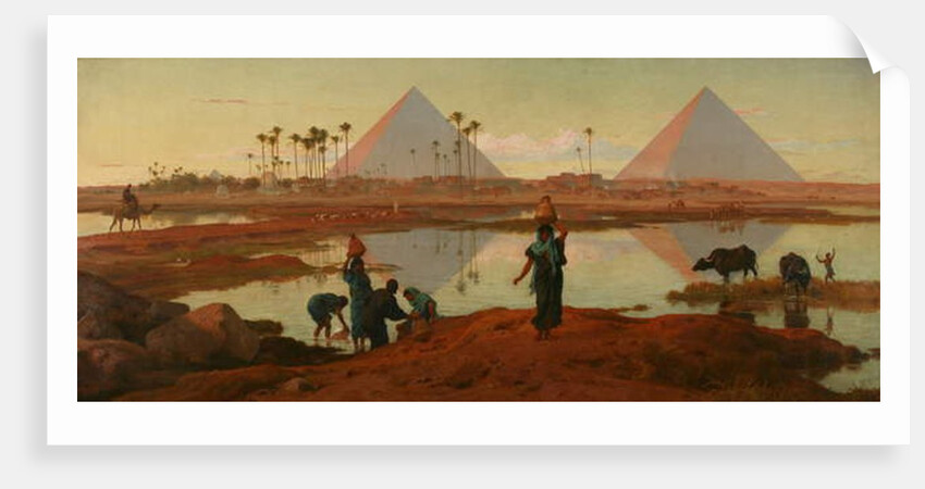 The Water of the Nile, 1893 by Frederick Goodall