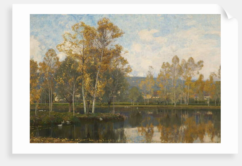 The Sleepy River Somme, 1897 by Alfred East