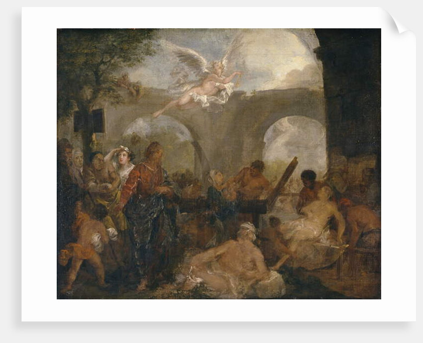 The Pool of Bethesda, 1734-36 by William Hogarth