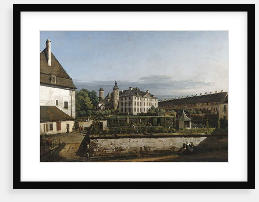 The Fortress of Konigstein: Courtyard with the Brunnenhaus, 1756-58 by Bernardo Bellotto