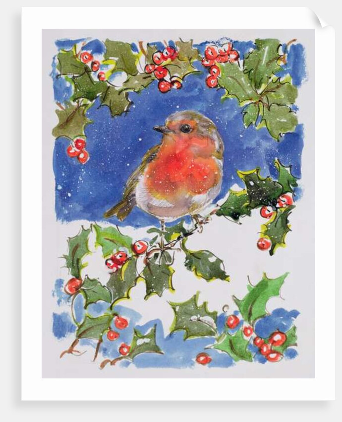 Christmas Robin, 1996 by Diane Matthes