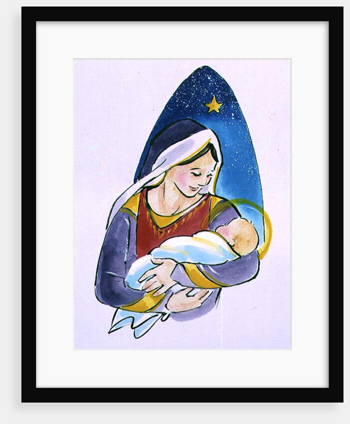Madonna and Child, 1996 by Diane Matthes