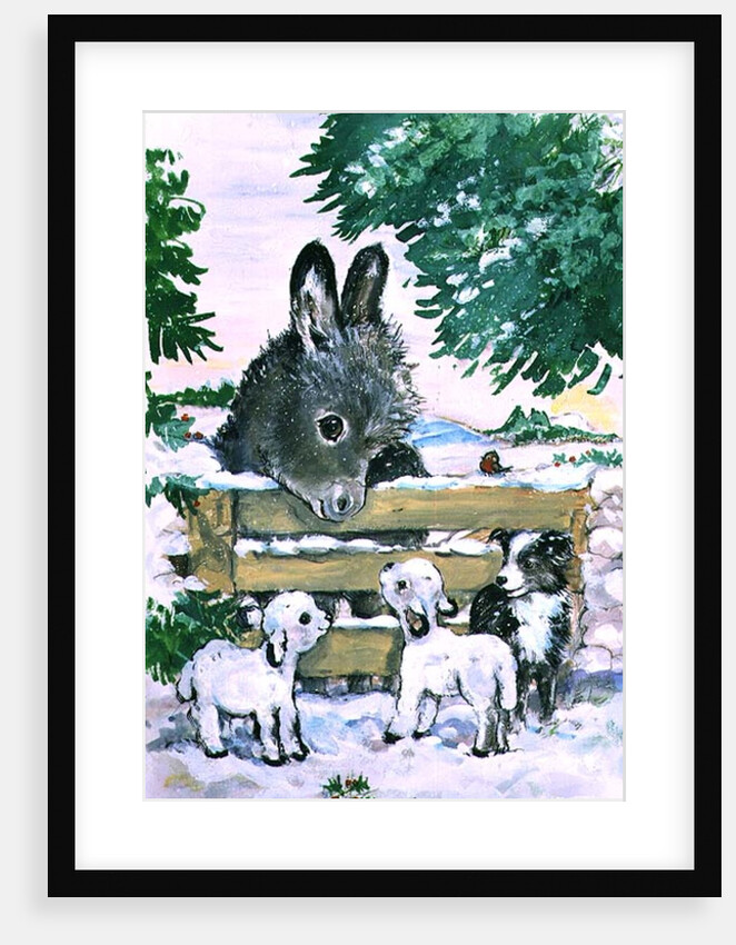 Farmyard Friends, 1996 by Diane Matthes
