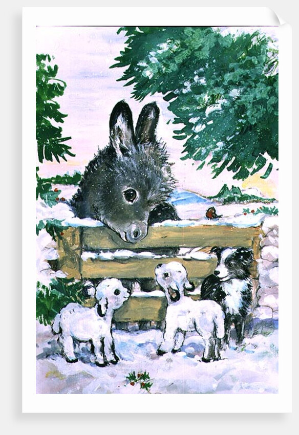 Farmyard Friends, 1996 by Diane Matthes