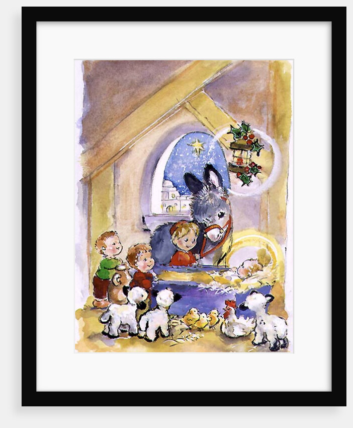 Away in a Manger, 1996 by Diane Matthes