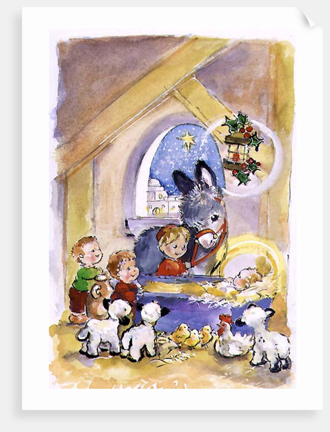 Away in a Manger, 1996 by Diane Matthes