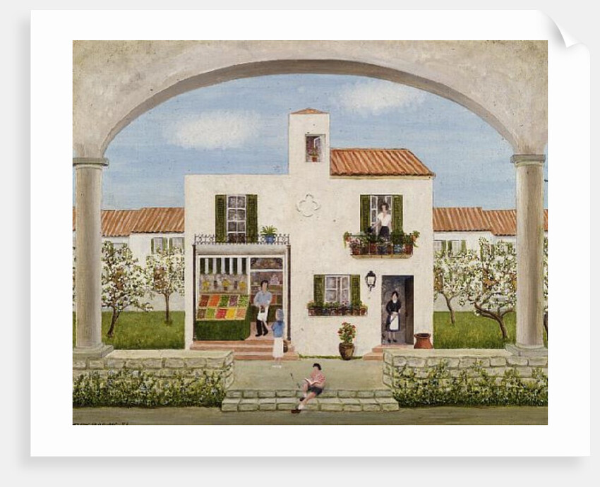 The Spanish Greengrocer, 1981 by Mark Baring