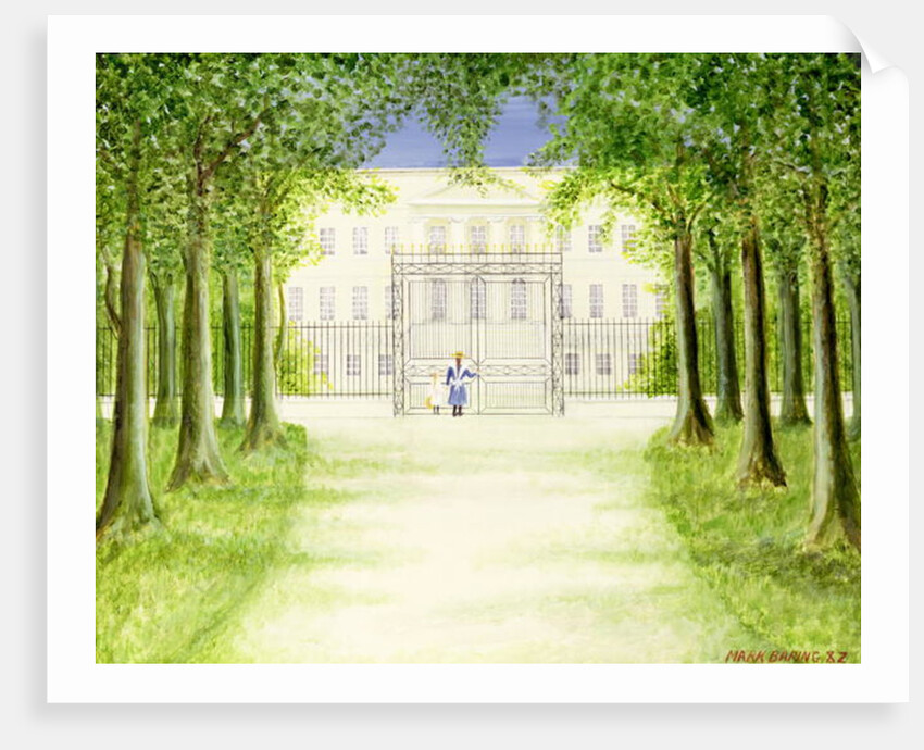 French Chateau, 1982 by Mark Baring