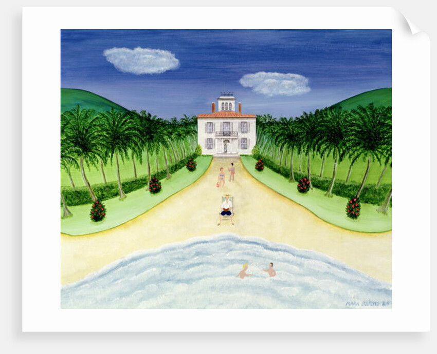 Private Beach by Mark Baring