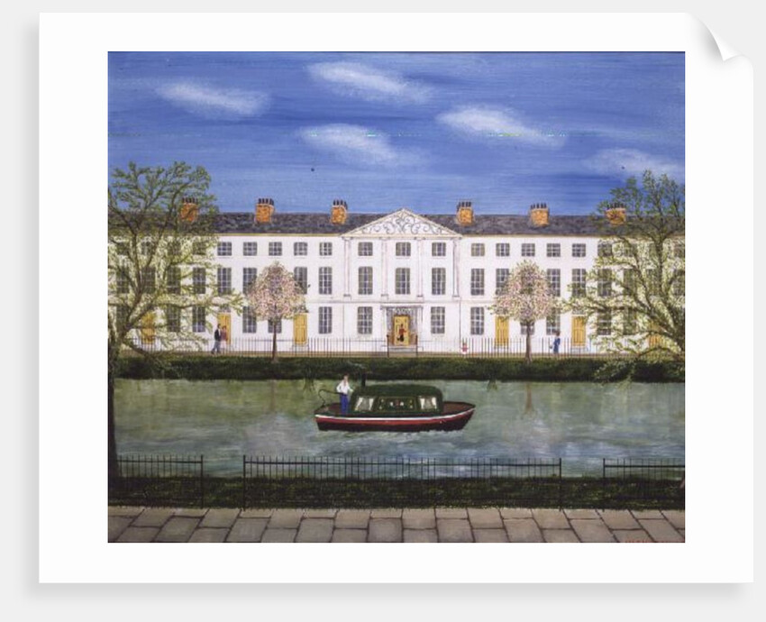 The Canal Barge by Mark Baring