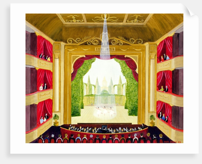 A Night at the Ballet by Mark Baring