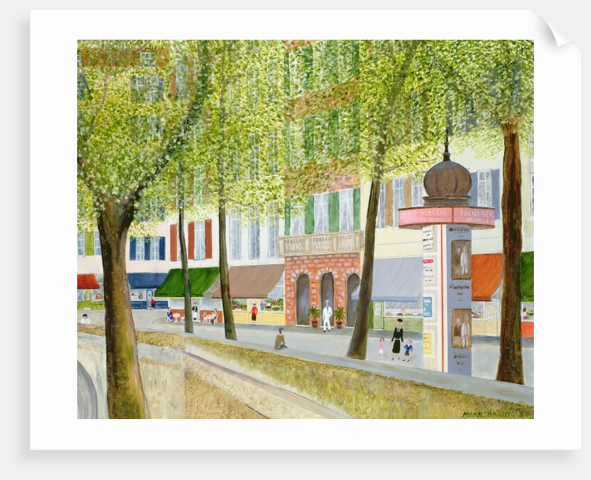 Paris Scene by Mark Baring
