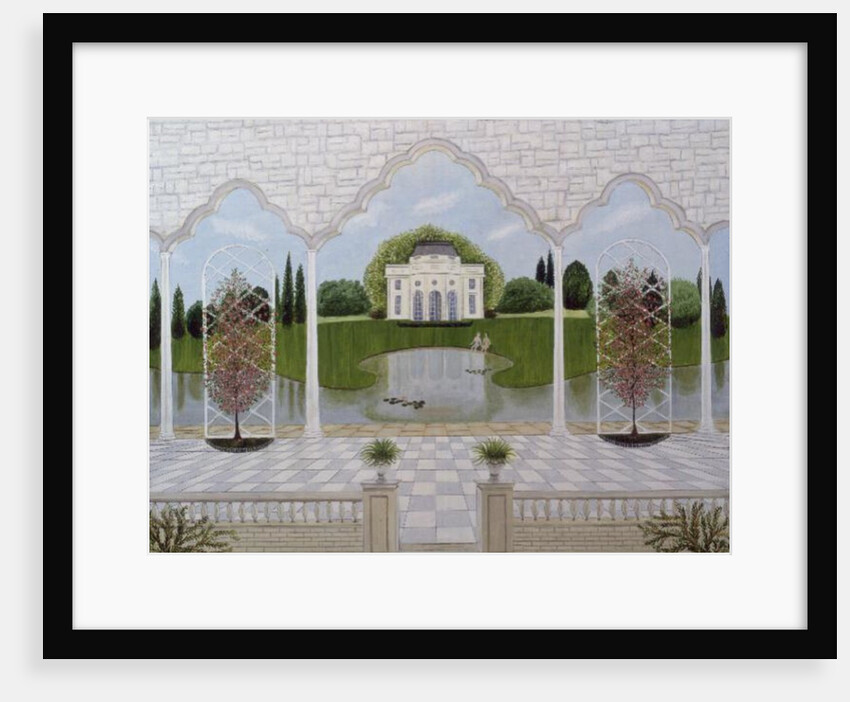 Le Chateau Rose, 1993 by Mark Baring