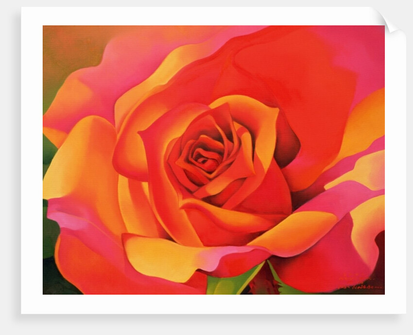 A Rose - Transformation into the Sun, 2001 by Myung-Bo Sim