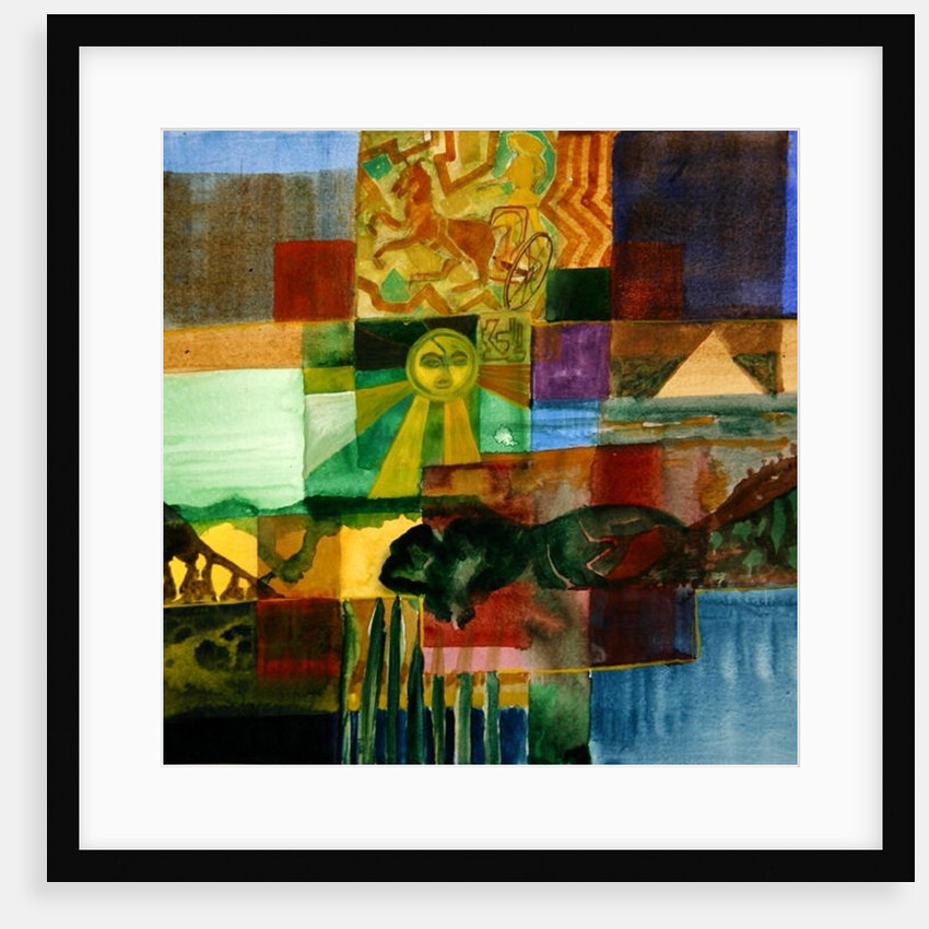 Sun God and Charioteer by Michael Chase