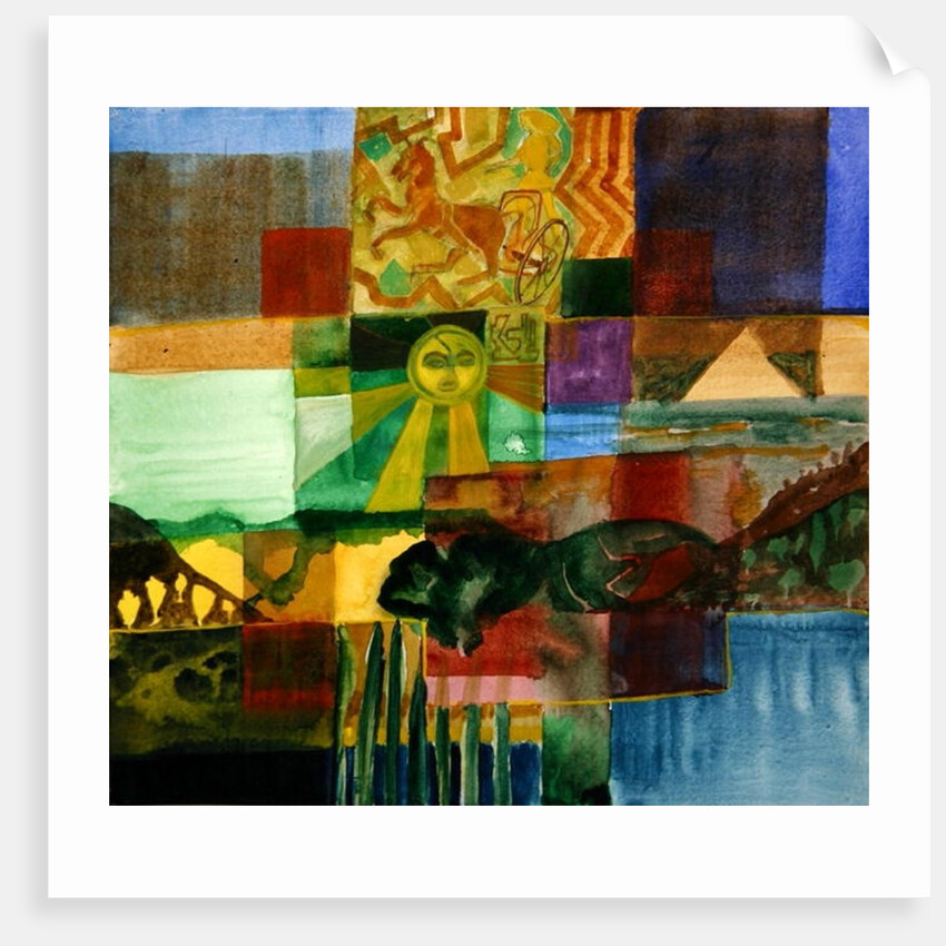 Sun God and Charioteer by Michael Chase